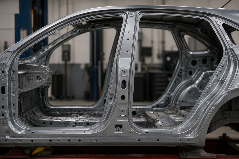 Bare Car Frame