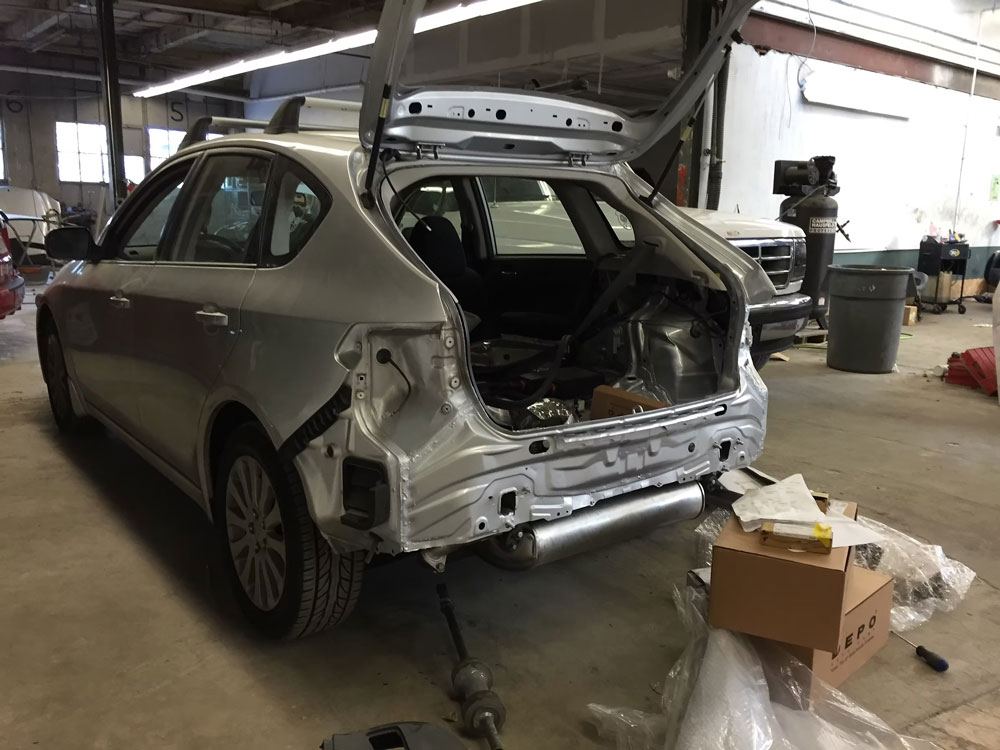 Open Car Back
